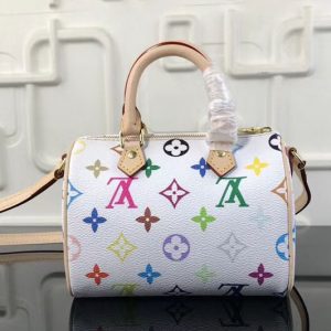 Replica Louis Vuitton M61252 LV Monogram Multicolor Nano Speedy Bags