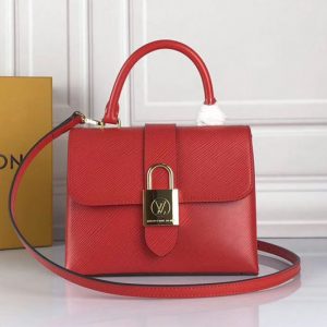 Replica Louis Vuitton M53239 LV Locky BB Epi Leather Red