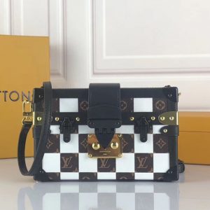 Replica Louis Vuitton M53201 LV Petite Malle Monogram Canvas Creme