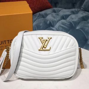 Replica Louis Vuitton M53863 LV New Wave Camera Bag White