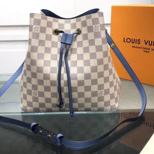 Replica Louis Vuitton N40153 LV Neonoe Damier Azur Canvas Blue