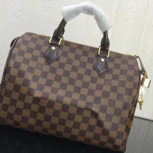 Replica Louis Vuitton N41364 LV Speedy 30 Damier Ebene Canvas