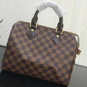 Replica Louis Vuitton N41365 LV Speedy 25 Damier Ebene Canvas