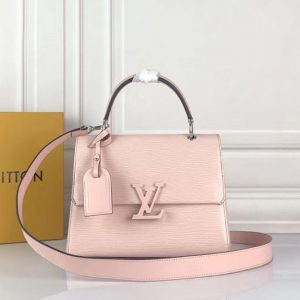 Replica Louis Vuitton M53694 LV Grenelle PM Bags Epi Leather Pink