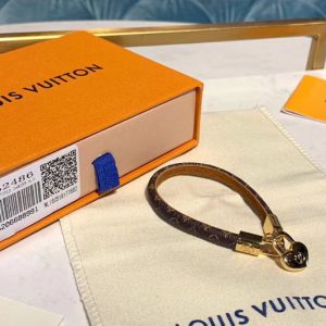 Replica Louis Vuitton M6451F LV Crazy in Lock Bracelet Monogram Canvas