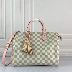 Replica Louis Vuitton N44367 Speedy Bandouliere 30 Bags Damier Azur Canvas