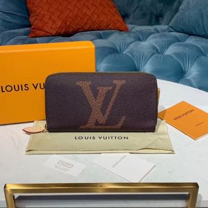 Replica Louis Vuitton M60017 LV Zippy Wallet Monogram Canvas