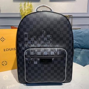 Replica Louis Vuitton N40199 LV Josh Backpack Damier Graphite canvas