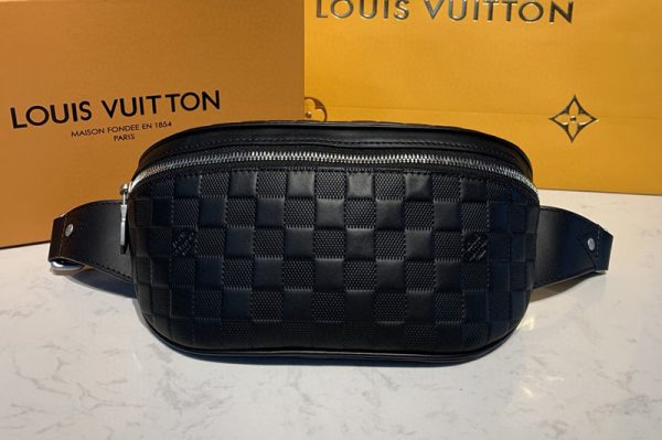 Replica Louis Vuitton N40298 LV Campus Bumbag bag in Damier Infini Leather