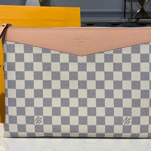 Replica Louis Vuitton N60260 LV Daily Pouch in Damier Azur canvas