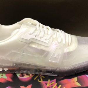 Replica Louis Vuitton 1A5YQW LV Trainer sneaker,White calf leather,Replica Louis Vuitton Shoe,Fake Louis Vuitton Shoe,Luxury Louis Vuitton Shoe,Men Shoe