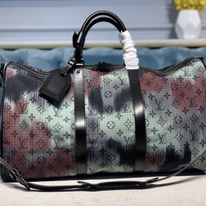 Replica Louis Vuitton M44166 LV Keepall Bandouliere 50 Bags in Monogram Denim