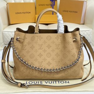 Replica Louis Vuitton M59655 LV Bella Tote Bag in Mahina calf leather