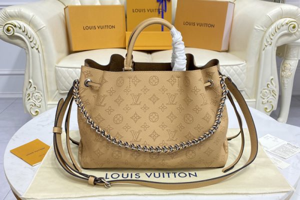 Replica Louis Vuitton M59655 LV Bella Tote Bag in Mahina calf leather