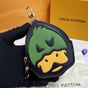 Replica Louis Vuitton M81077 LV Duck COIN CARD HOLDER