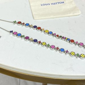 Replica Louis Vuitton MP3281 LV Monogram Party Necklace