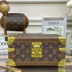 Replica Louis Vuitton M47023 LV Coffret Tresor 24 Jewellery Box in monogram canvas