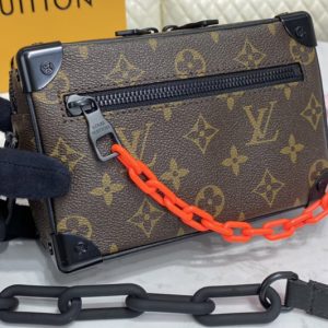 Replica Louis Vuitton M44735 LV Mini Soft Trunk bag in Monogram Canvas