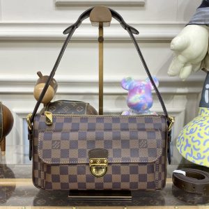 Replica Louis Vuitton M60006 LV Ravello GM Bag in Damier Ebene Canvas