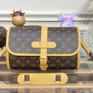 Replica Louis Vuitton M51369 LV Marne Shoulder Bag in Monogram Canvas