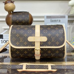 Replica Louis Vuitton M51369 LV Marne Shoulder Bag in Monogram Canvas