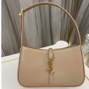 Replica Saint Laurent 657228 YSL LE 5 À 7 Bag IN Apricot SHINY LEATHER