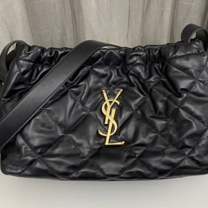 Replica Saint Laurent 713936 Leather bag in Black Leather